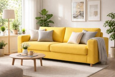 découvrez comment dynamiser votre canapé avec une housse de coussin jaune ikea, ajoutant une touche de couleur et de style à votre intérieur facilement.
