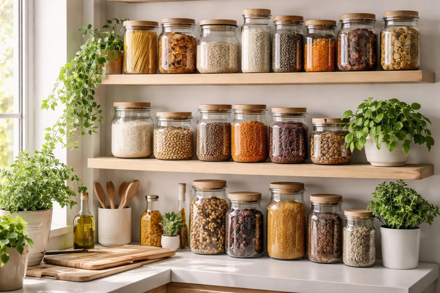 Bocaux cuisine : nos idées de décoration et d’organisation
