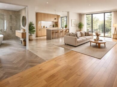 découvrez comment choisir le parquet idéal pour votre salle de bain et votre cuisine, alliant esthétique, résistance à l'humidité et facilité d'entretien.