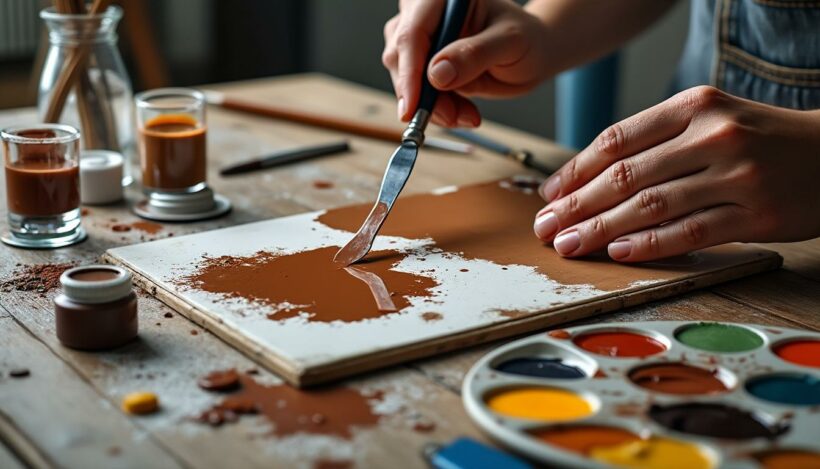 découvrez comment créer la couleur marron en peinture grâce à des astuces simples et efficaces. apprenez les mélanges parfaits pour obtenir des nuances riches et harmonieuses, idéales pour tous vos projets artistiques.