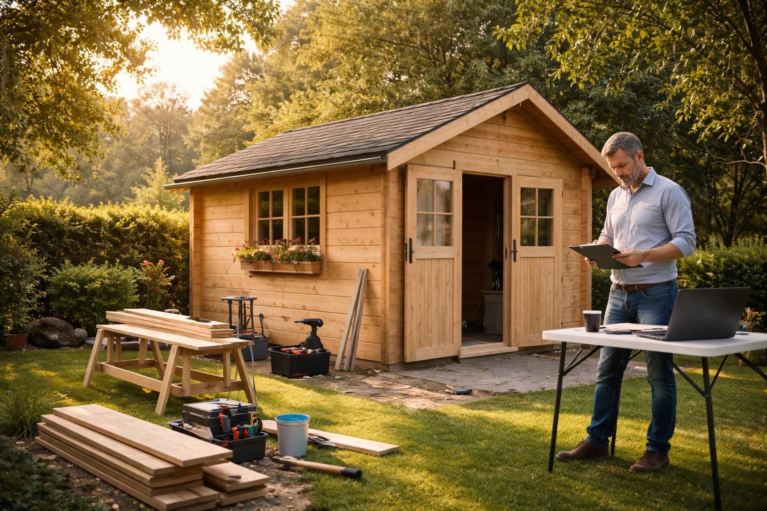 Déclarer la rénovation d’un cabanon au cadastre