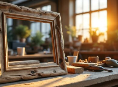 apprenez à réaliser facilement un cadre en bois flotté diy et apportez une touche naturelle et originale à votre décoration intérieure. suivez nos conseils pas à pas pour un résultat unique !