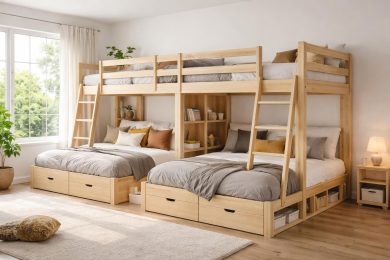 découvrez comment un lit superposé 4 places peut optimiser l'espace dans votre chambre tout en offrant confort et praticité pour toute la famille.
