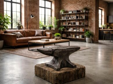 découvrez comment intégrer une enclume ancienne dans votre décoration de loft pour un style unique alliant charme industriel et authenticité.