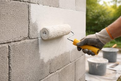 apprenez à enduire un mur en parpaing au rouleau facilement avec notre méthode simple pour un rendu propre et soigné.