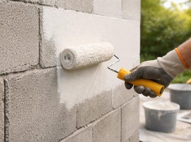 apprenez à enduire un mur en parpaing au rouleau facilement avec notre méthode simple pour un rendu propre et soigné.