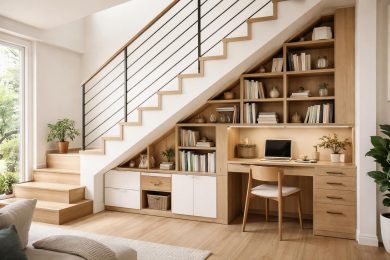 découvrez 10 idées ingénieuses pour fabriquer un meuble sous escalier et optimiser efficacement votre espace de rangement tout en ajoutant du style à votre intérieur.