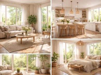 découvrez comment la lumière naturelle transforme chaque pièce de votre maison, apportant harmonie et bien-être à votre décoration intérieure.