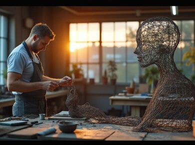 découvrez les bases de la sculpture en grillage et fil de fer : astuces, techniques et conseils pour débutants pour créer facilement vos premières œuvres d'art originales.