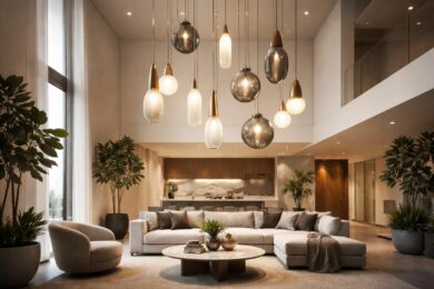 découvrez comment choisir et agencer des luminaires adaptés aux hauts plafonds pour sublimer votre espace avec élégance et fonctionnalité.