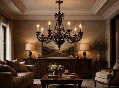 découvrez notre lustre vintage noir, l'élément incontournable pour apporter une touche d'élégance et de caractère à votre décoration intérieure.