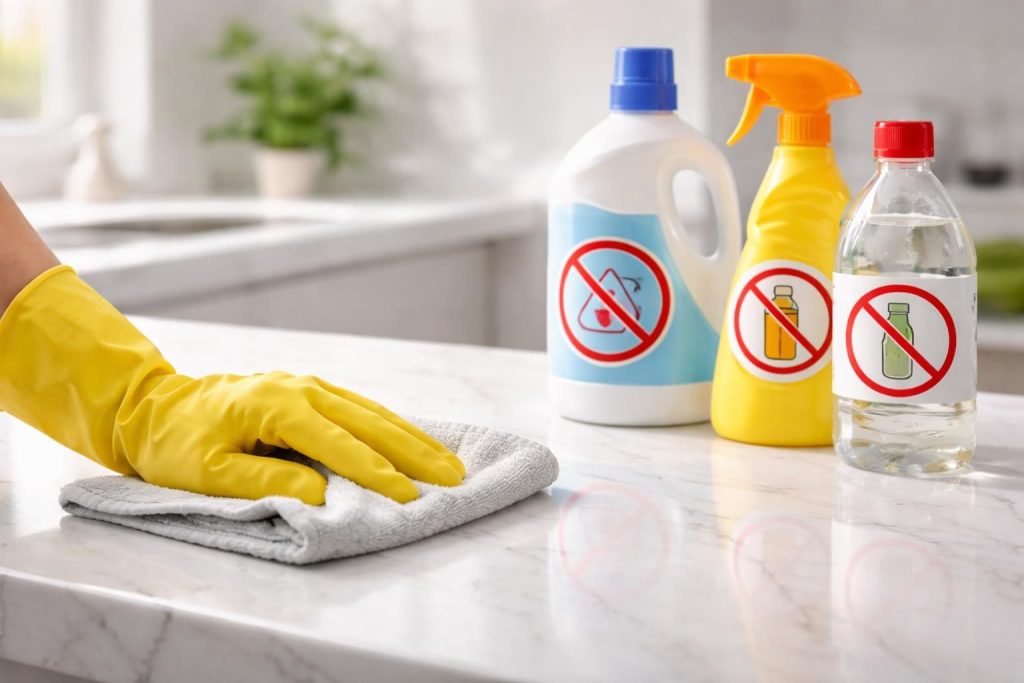 découvrez les règles d’or pour nettoyer le marbre efficacement et les produits à éviter pour préserver sa beauté et sa durabilité.