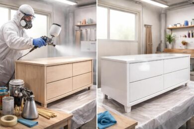 découvrez comment peindre un meuble au pistolet grâce à notre guide étape par étape pour obtenir une finition professionnelle impeccable et durable.