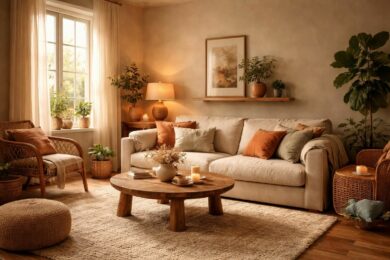 découvrez comment choisir la couleur idéale pour la peinture de votre salon et créer une ambiance cosy et chaleureuse qui invite à la détente.