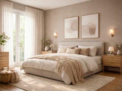 découvrez comment utiliser la peinture taupe pour une chambre adulte afin de créer une ambiance apaisante et élégante, parfaite pour un espace relaxant et sophistiqué.