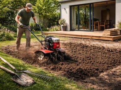découvrez si un motoculteur est adapté pour décaisser un sol en vue de la construction d'une terrasse, avec conseils et précautions à prendre.