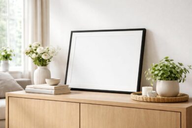 découvrez nos conseils pratiques pour poser un cadre sur un meuble et créer une mise en scène élégante et stylée dans votre intérieur.