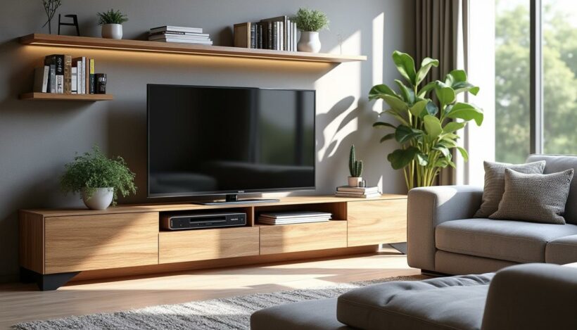 découvrez pourquoi le meuble tv d'angle conforama est le choix parfait pour sublimer votre salon. alliant style moderne et fonctionnalité, il optimise l'espace tout en offrant un rangement pratique pour vos appareils multimédias. transformez votre intérieur avec ce meuble à la fois esthétique et pratique.