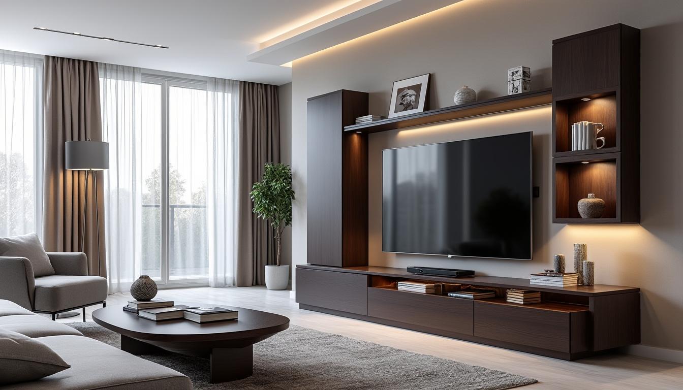 découvrez pourquoi le meuble tv d'angle conforama est l'option parfaite pour sublimer votre salon. alliant design moderne, fonctionnalité optimale et gain de place, ce meuble s'intègre harmonieusement dans tous les espaces. transformez votre expérience télévisuelle avec style et confort grâce à conforama.