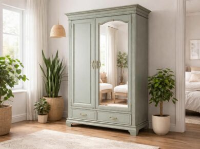 découvrez nos idées créatives pour relooker une armoire ancienne avec miroir et lui donner une seconde vie pleine de charme et de modernité.