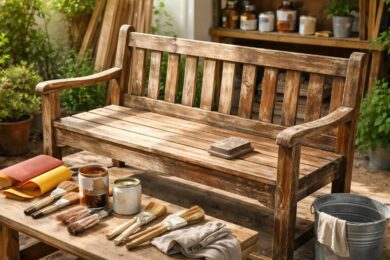 découvrez notre guide complet pour rénover un vieux banc en bois et lui offrir une seconde vie grâce à des astuces simples et efficaces.