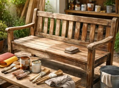 découvrez notre guide complet pour rénover un vieux banc en bois et lui offrir une seconde vie grâce à des astuces simples et efficaces.