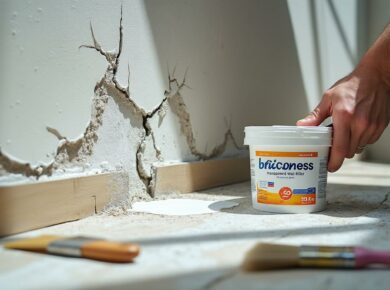 découvrez comment réparer efficacement vos murs grâce au colmateur fissures transparent 500 ml de briconess. idéal pour combler les fissures, ce produit de qualité facilite les travaux de rénovation et redonne à vos murs une finition impeccable. profitez d'une solution durable et esthétiquement agréable pour protéger votre intérieur.