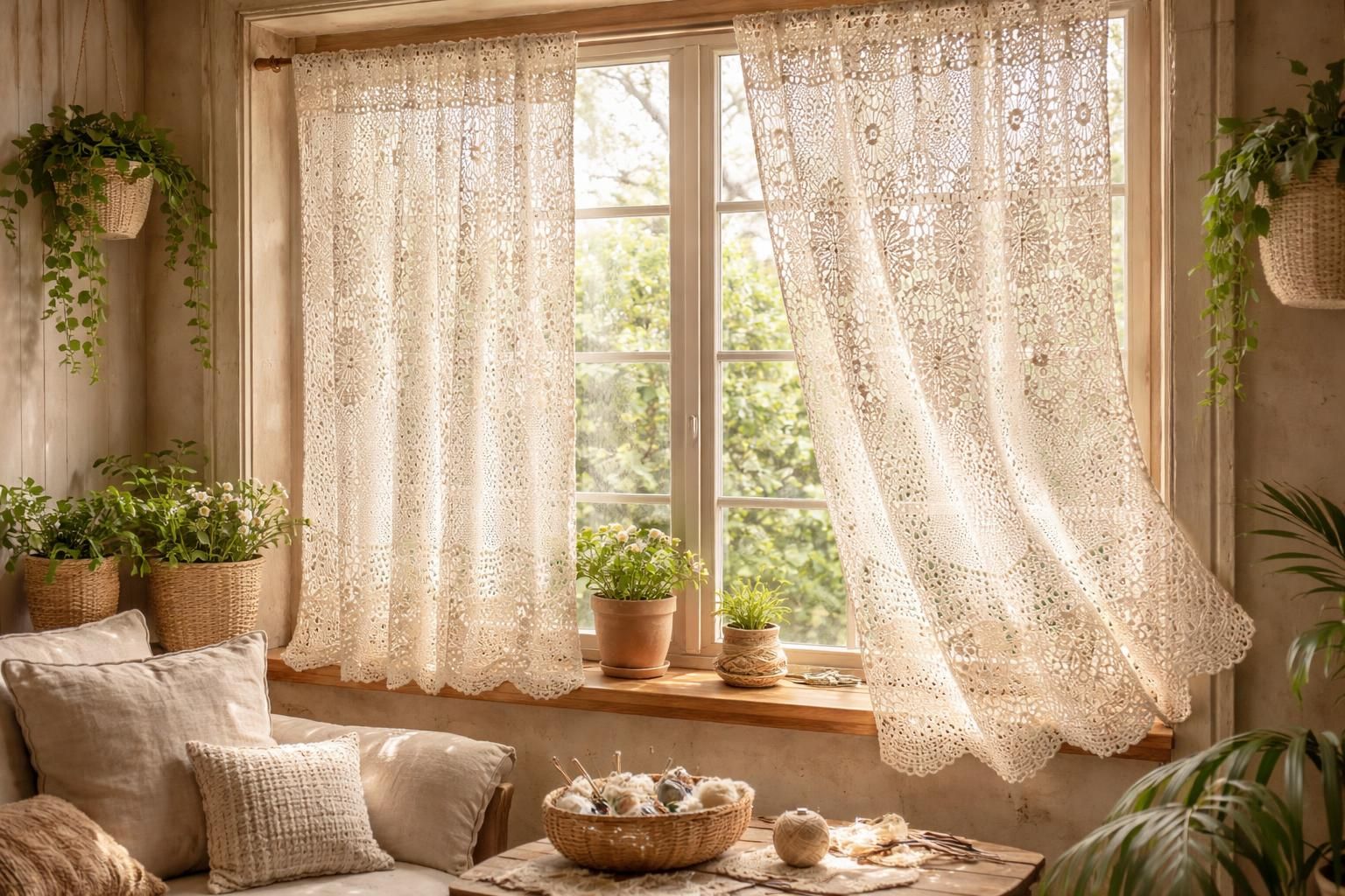 découvrez notre tutoriel diy pour créer des rideaux au crochet et apportez une touche authentique et artisanale à vos fenêtres. facile et agréable à réaliser !