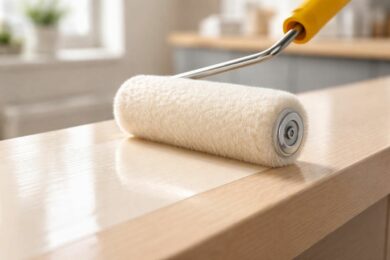 découvrez comment le rouleau laqueur mohair est l'outil indispensable pour obtenir une peinture de meuble parfaitement lisse et professionnelle.