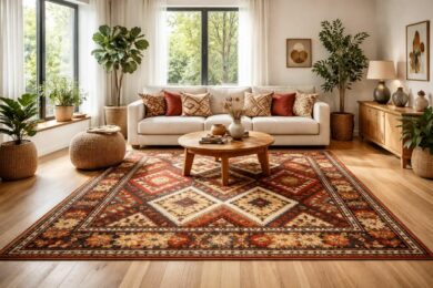 découvrez comment intégrer un tapis tribal castorama à votre salon pour un style ethnique chaleureux et tendance. conseils déco et astuces pour adopter ce motif authentique avec élégance.