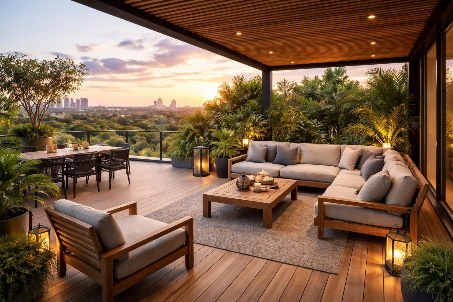 Terrasse suspendue extérieur : gagnez de l’espace avec élégance et design