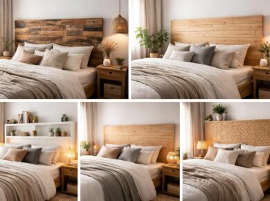 découvrez 5 modèles diy de têtes de lit en bois faites maison pour personnaliser et sublimer votre chambre avec style et créativité.