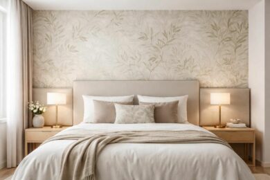 découvrez notre sélection de papiers peints tollens pour chambre, idéals pour sublimer votre tête de lit avec style et créativité.