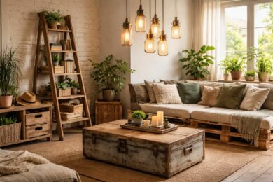 découvrez nos trucs et astuces déco récup pour transformer vos vieux objets en véritables pépites design et donner une seconde vie à votre intérieur.