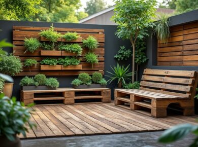 découvrez des idées simples et créatives pour recycler des palettes et sublimer votre jardin. transformez votre espace extérieur en oasis de paix grâce à nos astuces faciles à réaliser !