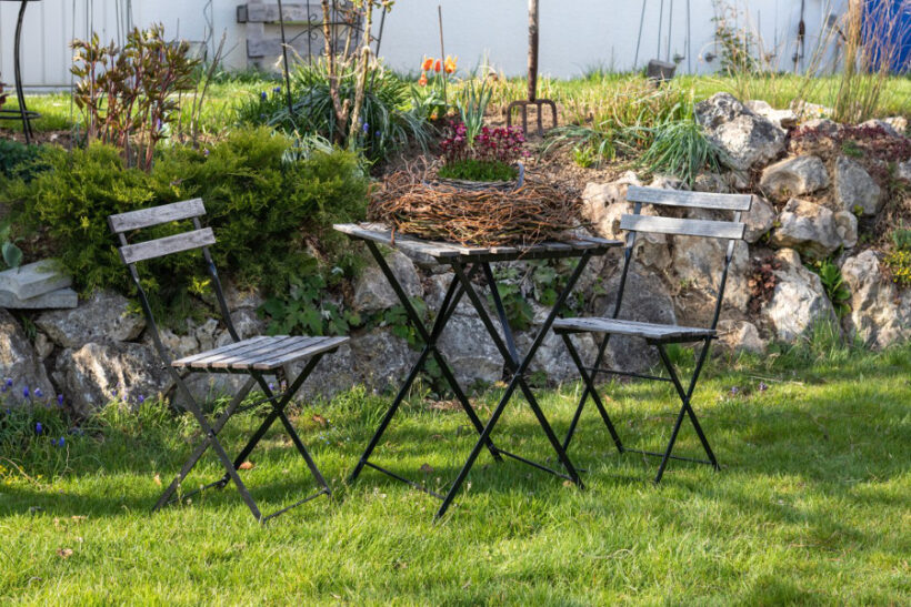 chaises de jardin