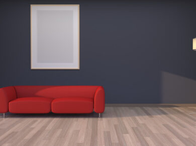 décoration rouge