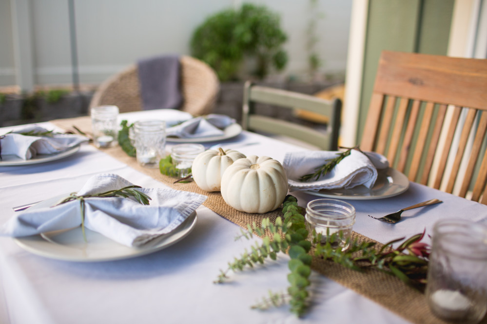 décoration table à manger