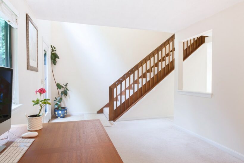 escalier simple maison