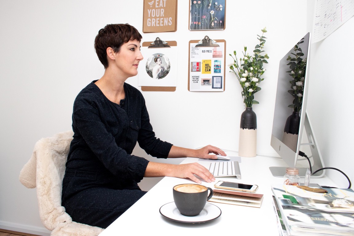 idée bureau de télétravail à domicile