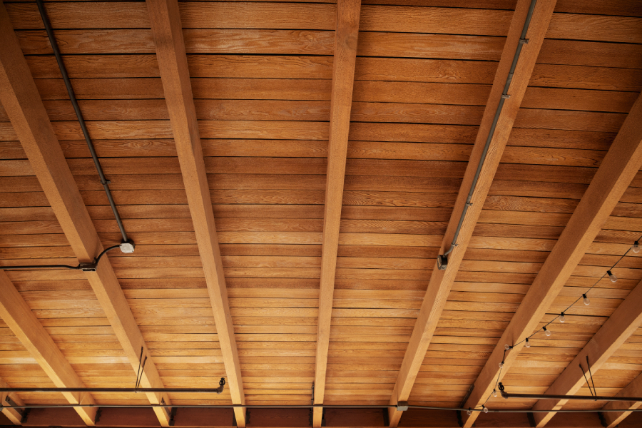 plafond en bois
