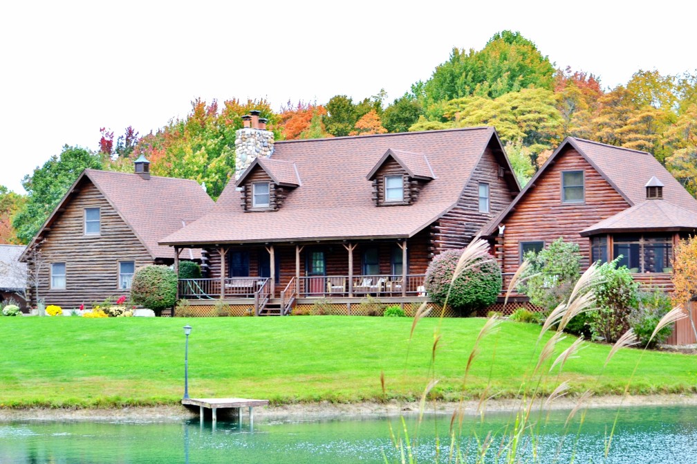 prix des chalets en bois rond