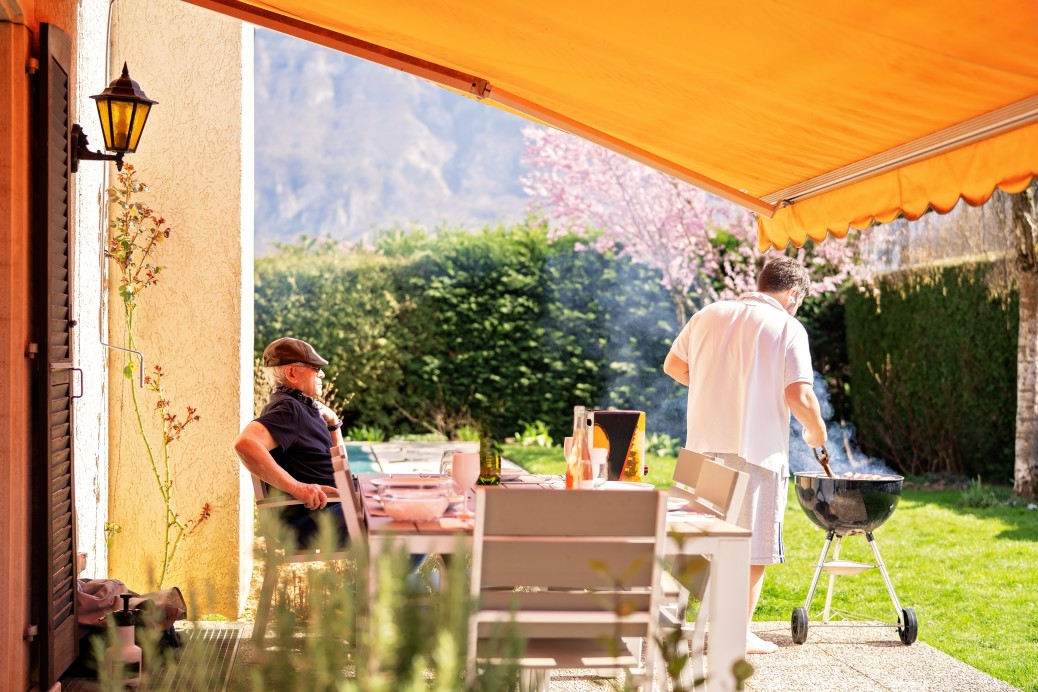 terasse barbecue