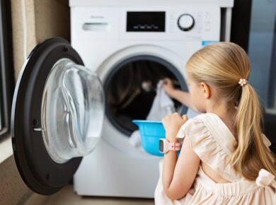 une machine à laver à haut rendement